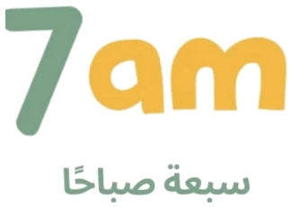 شعار 7AM KIDS سبعة صباحًا